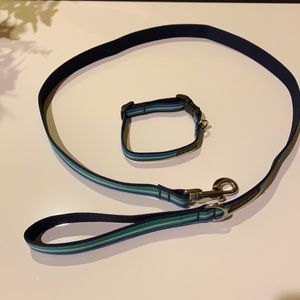 Dog Label Leash and Matching Collar